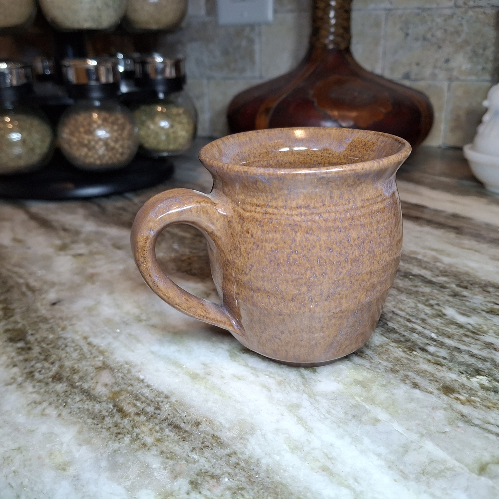 Rustic Brown Ceramic Mug